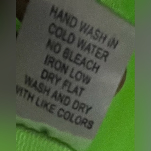 Bright Green Polyester Blazer - Picture 6 of 7